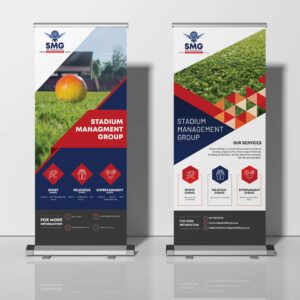 pull banner design